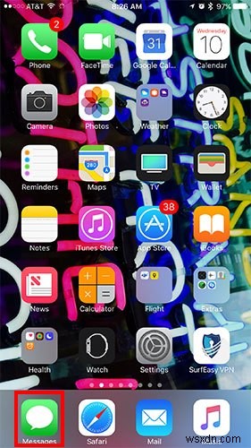 iOS 10에서 iMessage 앱을 사용하는 방법 