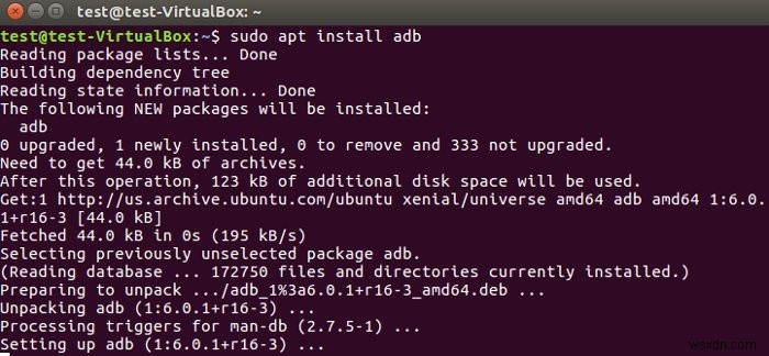 Ubuntu에서 ADB를 사용하여 Android 데이터를 백업하는 방법 