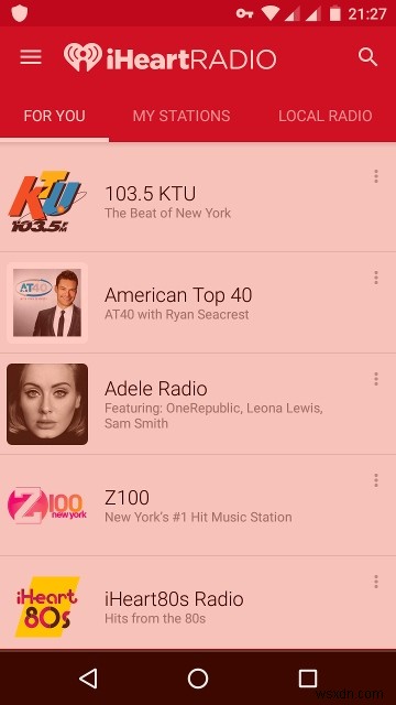 Android용 최고의 라디오 앱 5가지 