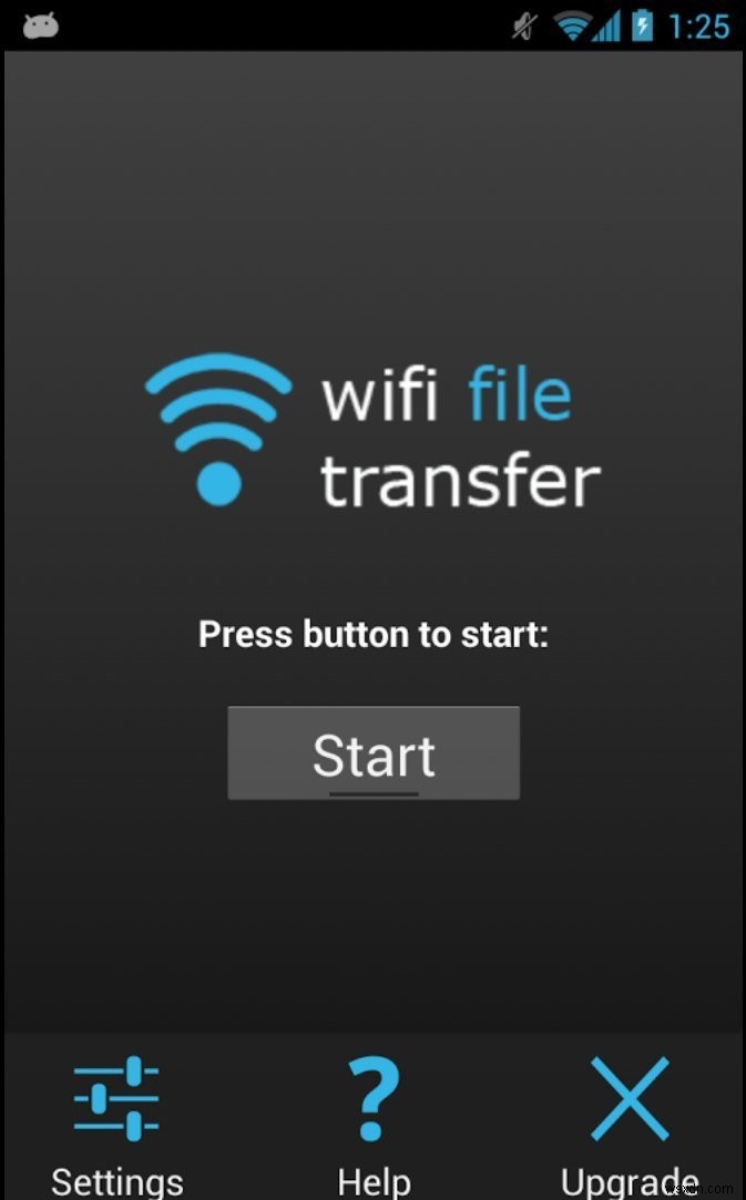 WiFi 파일 전송으로 Android와 PC 간 파일 전송 