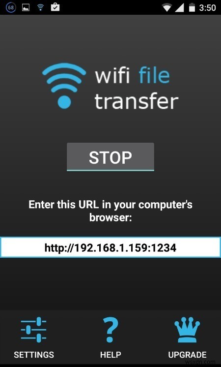 WiFi 파일 전송으로 Android와 PC 간 파일 전송 