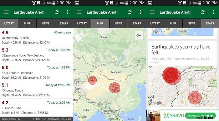 이 4가지 앱으로 조기 지진 경보를 받으십시오 