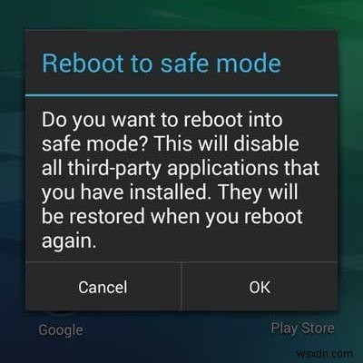 Android용 안전 모드란? 