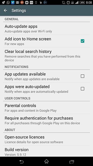 Android 기기에서 앱 업데이트 알림을 끄는 방법 