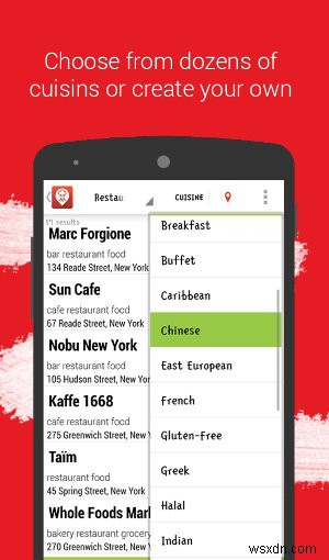 맛집 찾기를 위한 6가지 Android 앱 