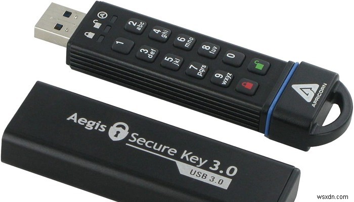 데이터 보호를 위한 최고의 보안 USB 저장 드라이브 4가지 
