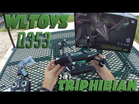 WLtoys Q353 Triphibian Quadcopter – 검토 및 경품 