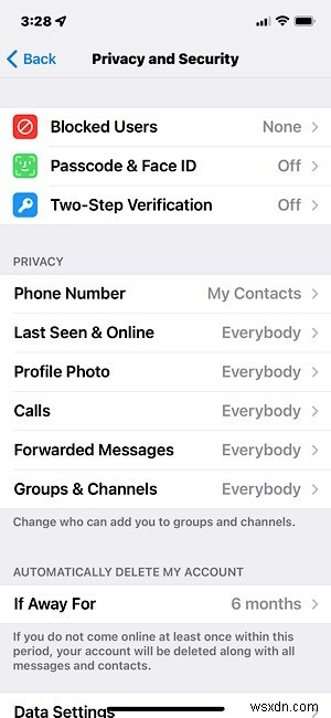 Telegram에서 암호 잠금을 설정하는 방법 