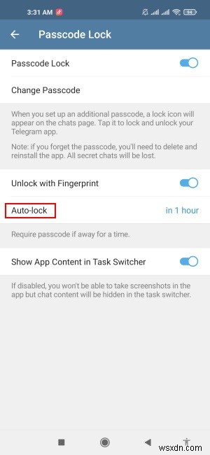 Telegram에서 암호 잠금을 설정하는 방법 