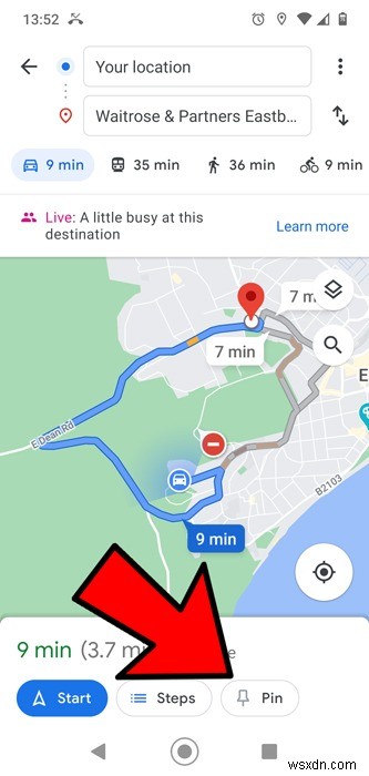 Google 지도에 경로를 저장하는 방법