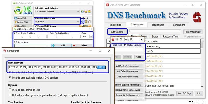최고의 대체 DNS 서버를 찾는 방법 