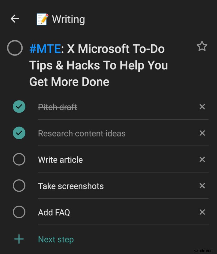 더 많은 작업을 수행하는 데 도움이 되는 7가지 Microsoft To-Do 팁 