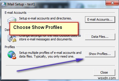 방법:새 Outlook 2007, 2010, 2013 또는 2016 프로필 만들기