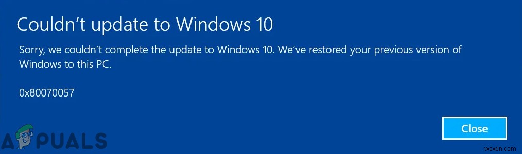 Windows 업데이트 오류 0x80070057 문제 해결(쉬운 수정) 