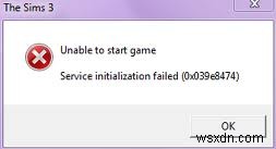 Sims 3 0x039e8474 오류 복구 튜토리얼 – 이 오류를 완벽하게 수정하는 방법