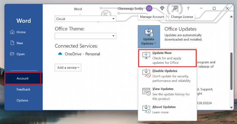 내가 가지고 있는 Microsoft Office 버전은 무엇입니까?