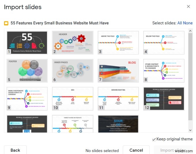 PowerPoint 프레젠테이션을 Google 슬라이드로 변환하는 방법