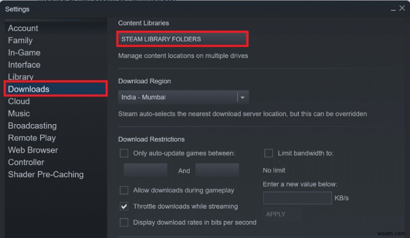 Windows 10에서 Steam 게임이 임의로 제거되는 문제 수정 