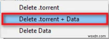 프로세스가 액세스할 수 없는 BitTorrent 오류 수정