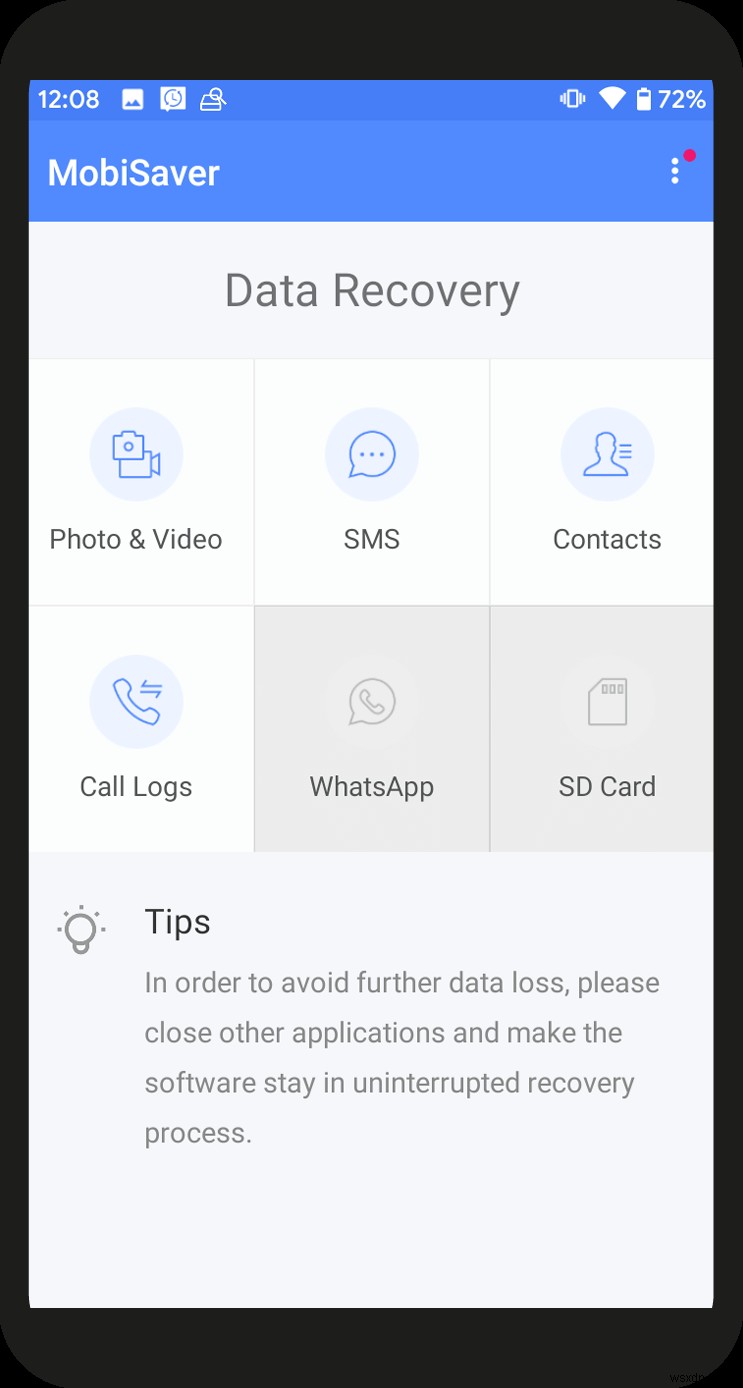Android(2021)의 SD 카드에서 데이터를 복구하는 최고의 앱 5개