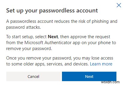 Microsoft Authenticator를 사용하여 Windows 11의 보안을 강화하고 암호를 사용하지 않는 방법