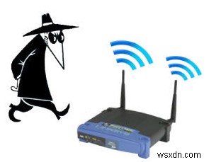 Wi-Fi를 훔치는 사람을 찾는 방법은 무엇입니까?