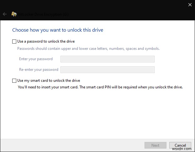 Windows 10에 내장된 전체 디스크 암호화 도구인 BitLocker 시작하기