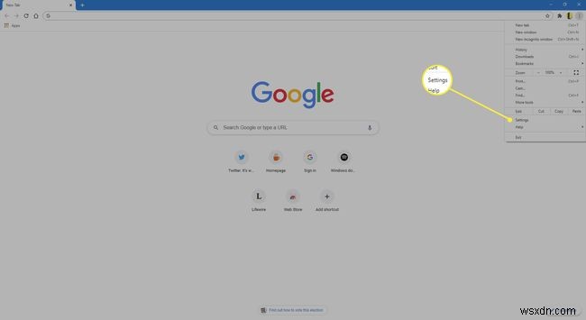 Windows에서 홈페이지 및 시작 동작 변경하는 방법