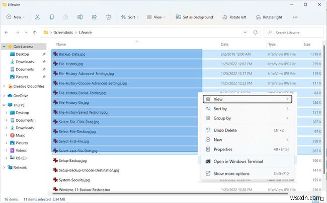 윈도우에서 여러 파일 한 번에 선택하는 방법 총정리