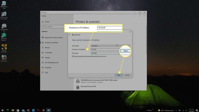 Windows 10에서 프린터 바로 가기 만드는 방법