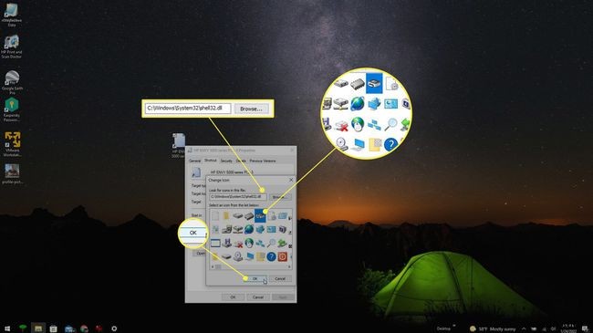Windows 10에서 프린터 바로 가기 만드는 방법