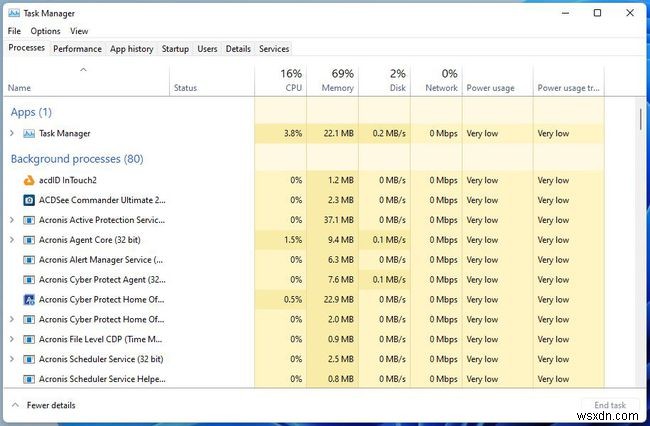 Windows 11에서 CPU 사용량 확인하는 방법 총정리