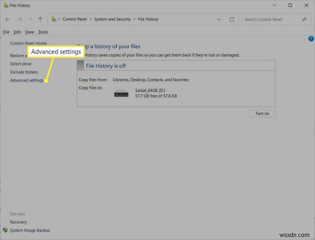 Windows 11 전체 백업 방법, 파일 기록으로 자동 백업 설정하기