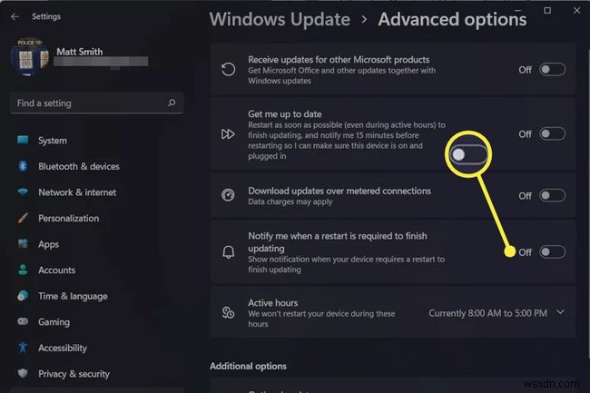 진행 중인 Windows 11 업데이트 중지하는 방법