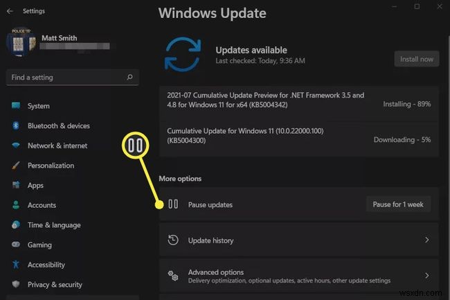 진행 중인 Windows 11 업데이트 중지하는 방법