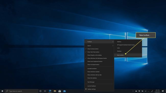 Windows 10에서 사라진 빠른 실행 도구 모음(Quick Launch) 다시 추가하는 방법