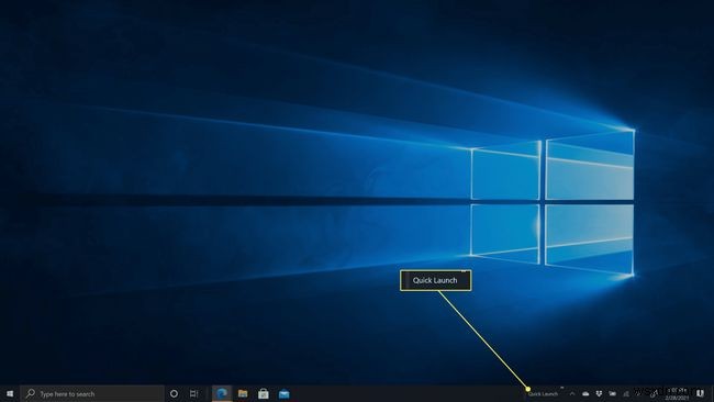 Windows 10에서 사라진 빠른 실행 도구 모음(Quick Launch) 다시 추가하는 방법