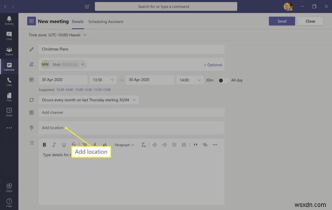 Microsoft Teams 캘린더 사용법: 일정 생성부터 공유와 편집까지 완벽 가이드