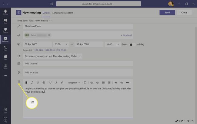 Microsoft Teams 캘린더 사용법: 일정 생성부터 공유와 편집까지 완벽 가이드