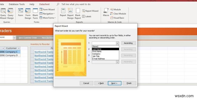 Microsoft Access 보고서 만들기 완벽 가이드: 보고서 마법사 활용법