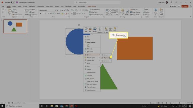 파워포인트(PowerPoint)에서 개체를 그룹화하는 방법 총정리