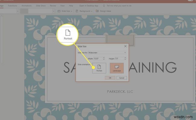 파워포인트(PowerPoint) 슬라이드 가로·세로 방향 변경하는 방법