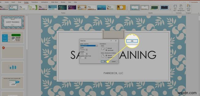 파워포인트(PowerPoint) 슬라이드 가로·세로 방향 변경하는 방법