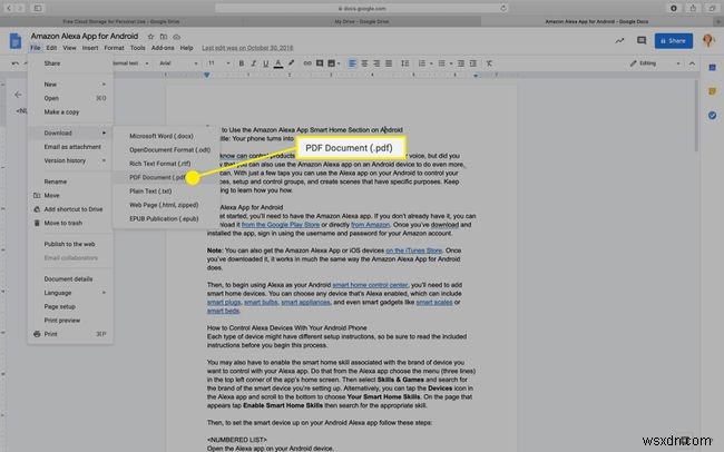 PDF 파일 만드는 방법 총정리 – MS 워드, 윈도우, 구글 문서, 맥까지