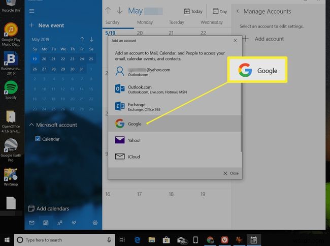 Windows 바탕화면에서 Google 캘린더를 확인하는 방법