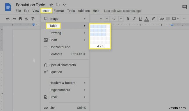 구글 문서(Google Docs)에서 표 만들기: 삽입부터 편집·삭제까지 완벽 가이드