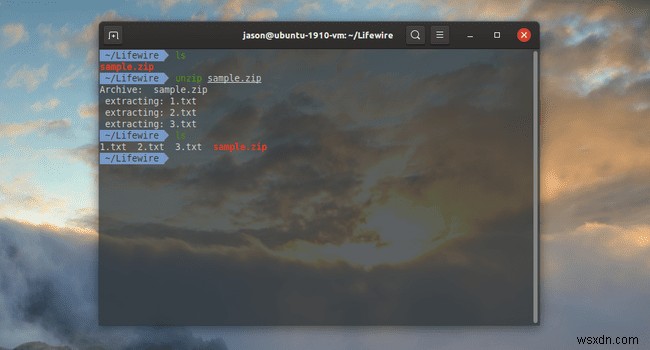 리눅스 unzip 명령어 완벽 가이드: ZIP 파일 압축 해제 방법과 주요 옵션