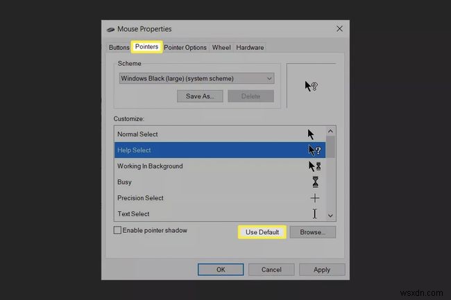 Windows 10에서 마우스 설정을 기본값으로 초기화하는 완벽 가이드