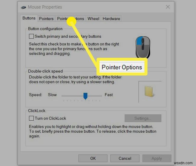 Windows 10에서 마우스 가속 끄는 방법 (포인터 정확도 향상 해제)