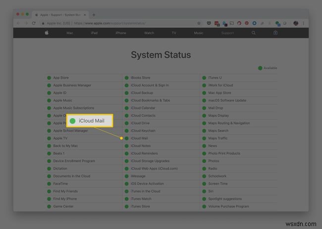 iCloud 메일 시스템 상태 확인 방법 - 서버 문제 점검 및 신고 가이드